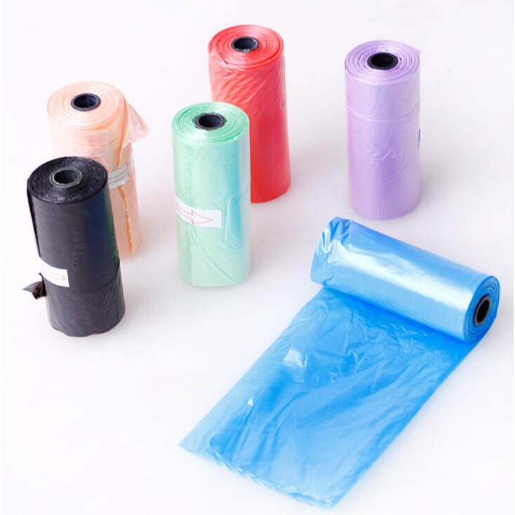 【Tokeblu】(5 Roll) Disposable Pet Garbage Bag Picking Up Poop Bags for Pet Cleaning Hygiene Products Biodegradable and environmentally friendly