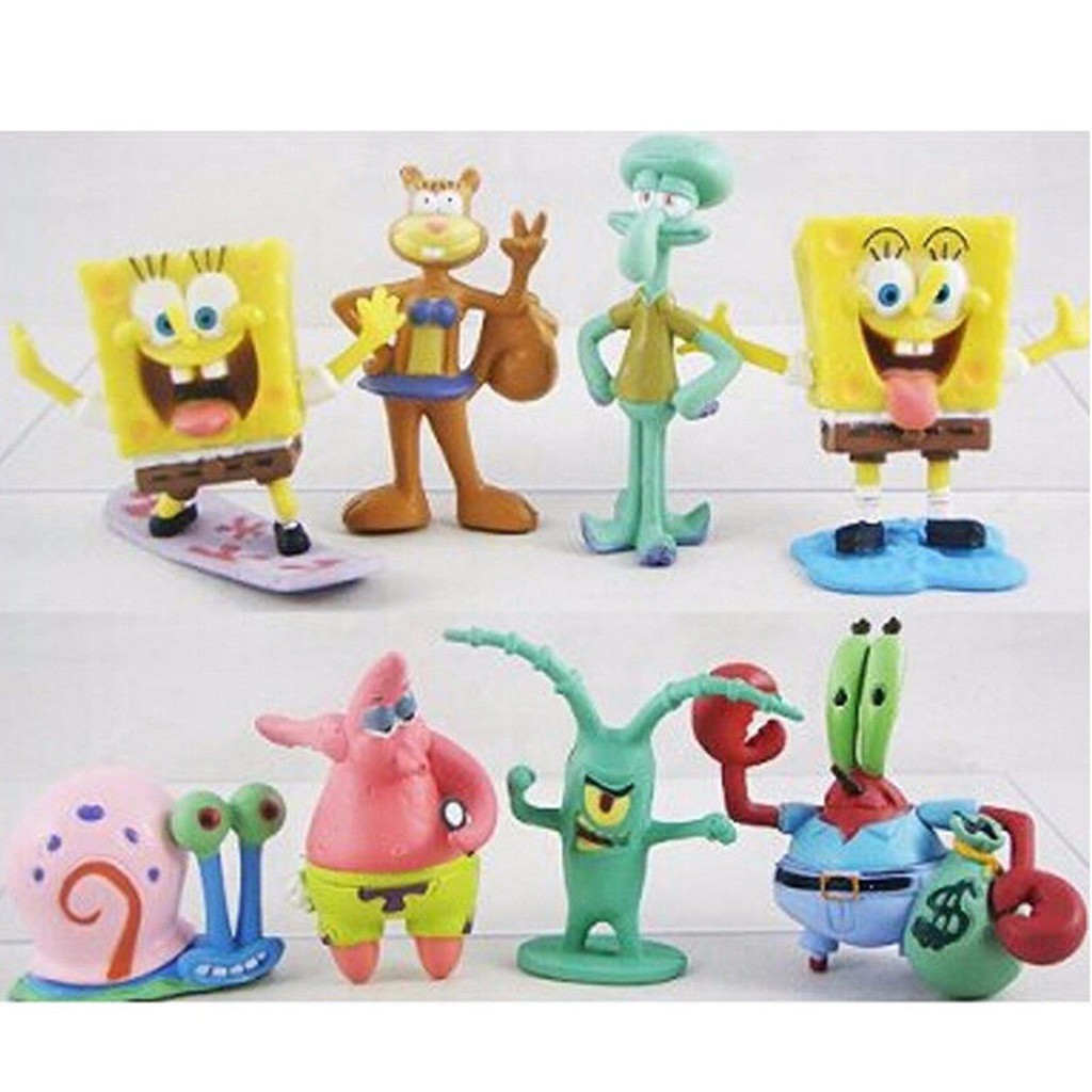 spongebob figure set