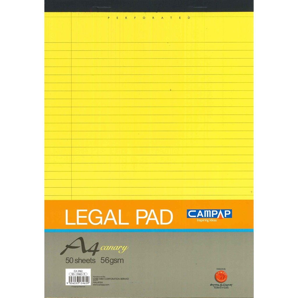 premium-by-campap-legal-pad-a4-size-56gsm-50pages-ca3462-shopee
