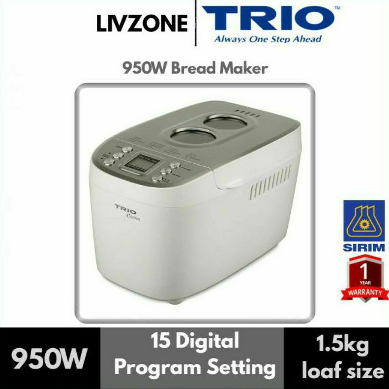 Trio Bread Maker Tbm 222 Shopee Singapore