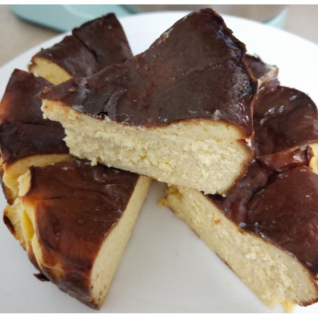 8 Keto Flourless Basque Burnt Cheesecake Net carbs 2.85g Shopee