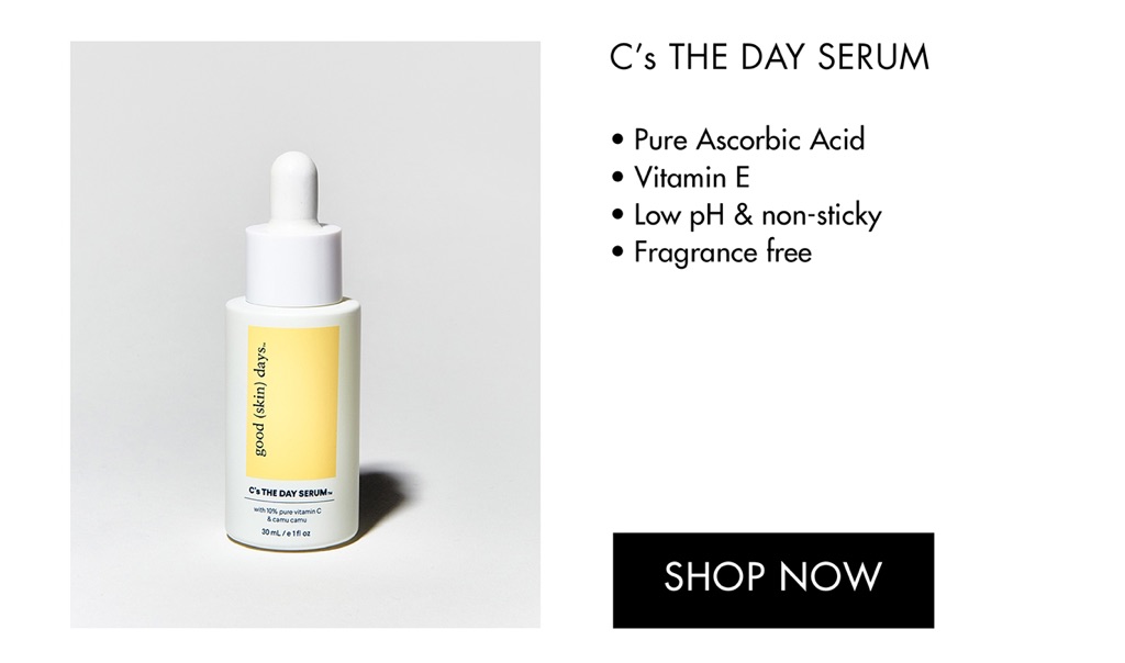 good skin days c's the day vitamin c serum
