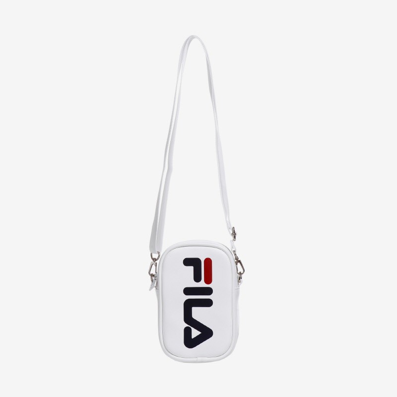 fila shoulder bag white