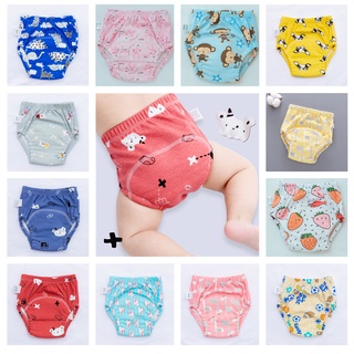 Cotton Baby Diapers Kids Training Pants Reusable Waterproof Cloth Diaper Nappies Washable Infants Children Underwear S M L