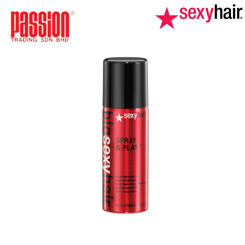 Sexy Hair Big Spray Play Volumizing Hairspray 50ml 300ml Shopee Singapore