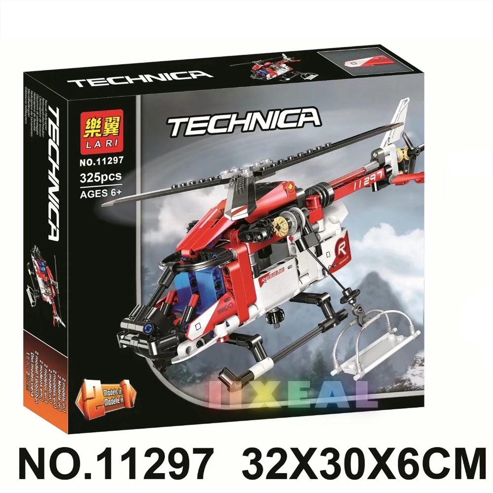 lego 42092 technic rescue helicopter 2 in 1 building set