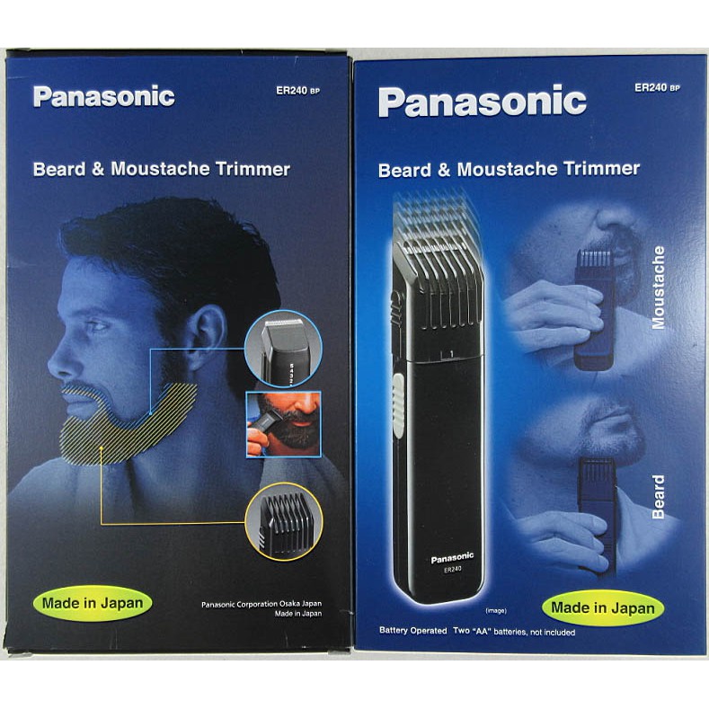 panasonic er240b beard & mustache trimmer