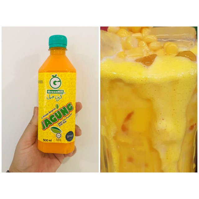 Pati Air Jagung Viral Greenhill 500ml Corn Flavour Shopee Singapore