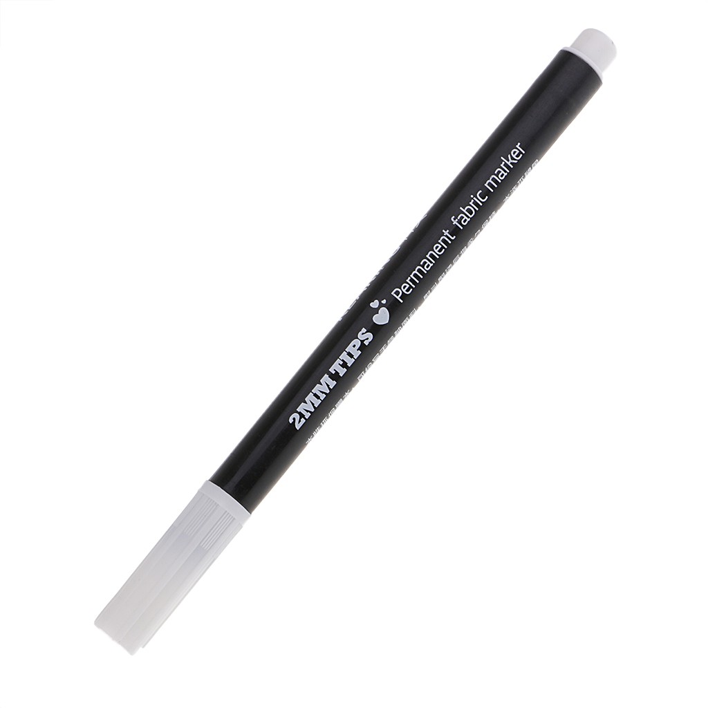 white permanent marker for fabric