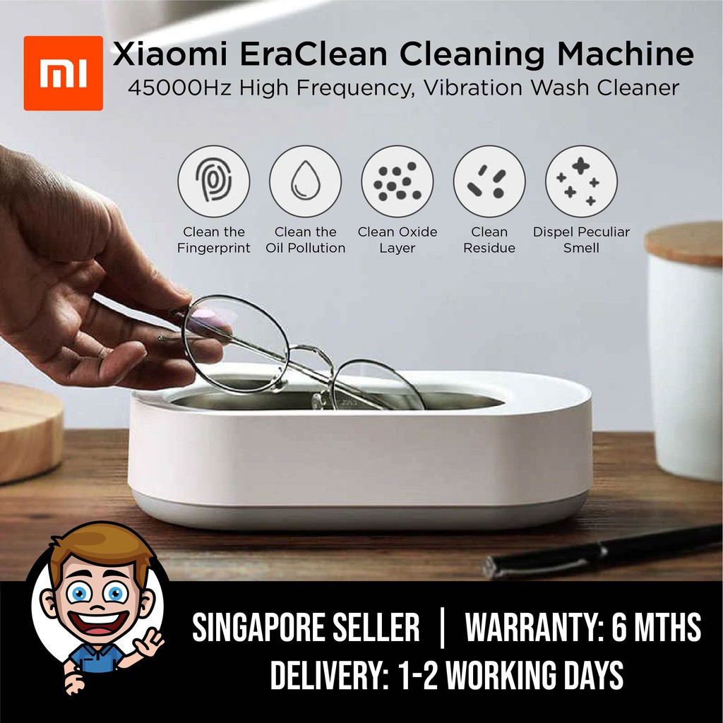 Xiaomi EraClean Ultrasonic Cleaning Machine, 45000Hz High Frequency
