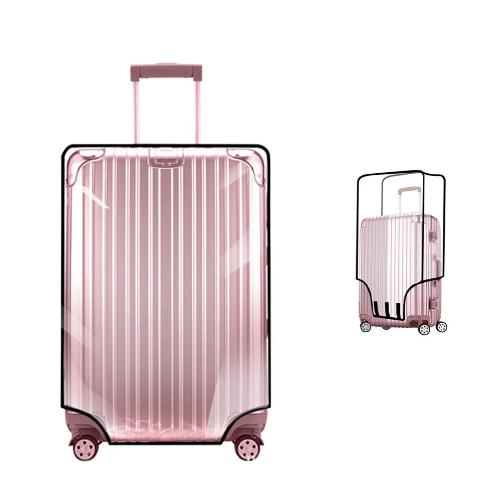 Clear PVC Suitcase Cover Protectors 20 22 24 26 28 30 Inch PVC