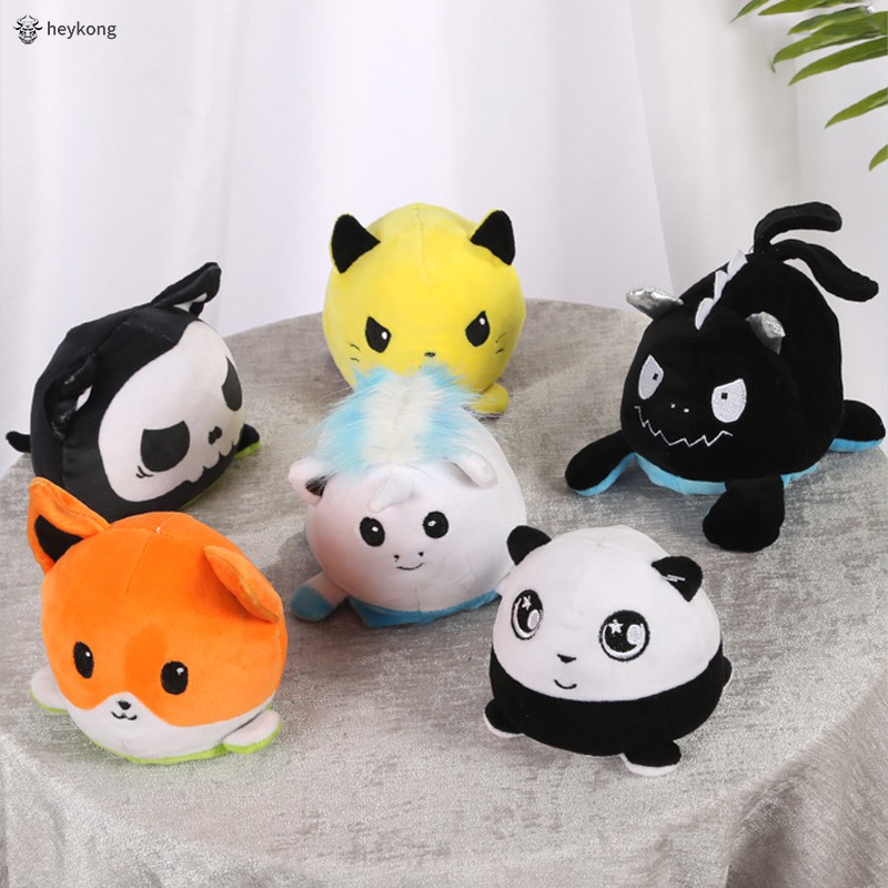 reversible fox plush