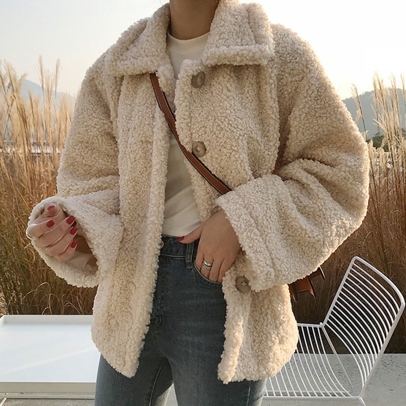 sheep fur jacket