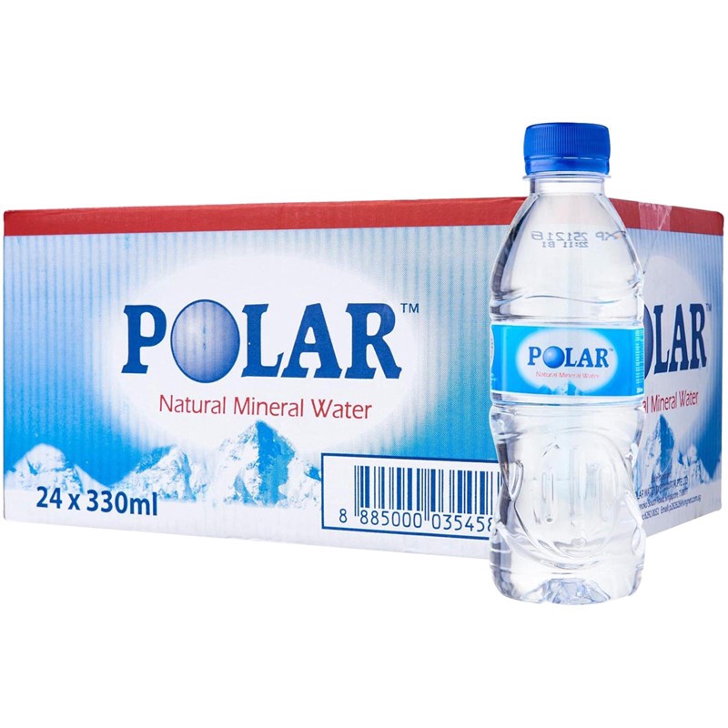 Polar Natural Mineral Water, 24 x 330 ml Shopee Singapore
