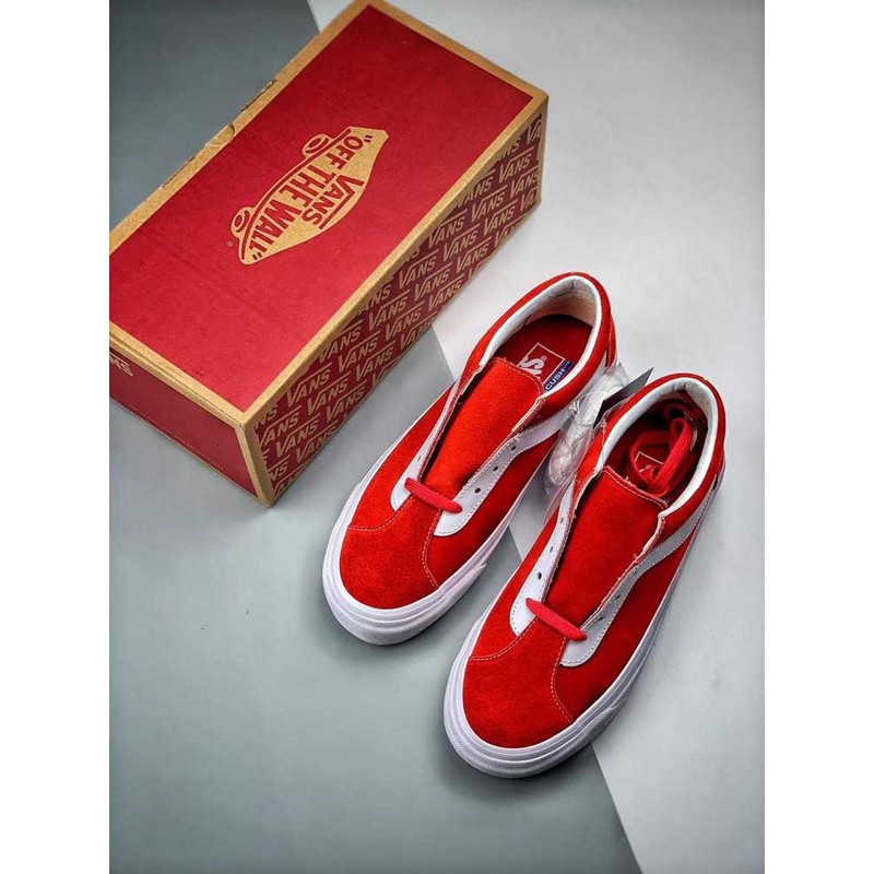 red low top vans