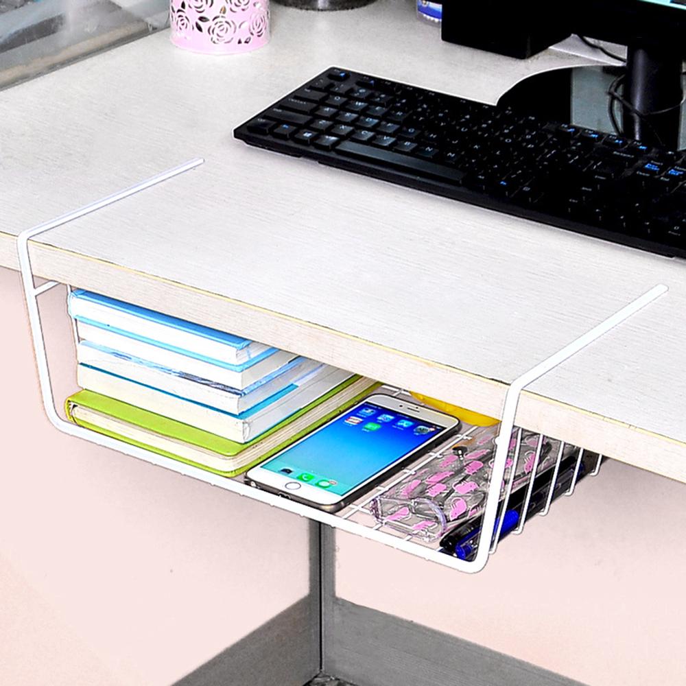 【Fast Delivery】 Household Wardrobe Rack Finishing Desk Rack Partition Hanging Basket