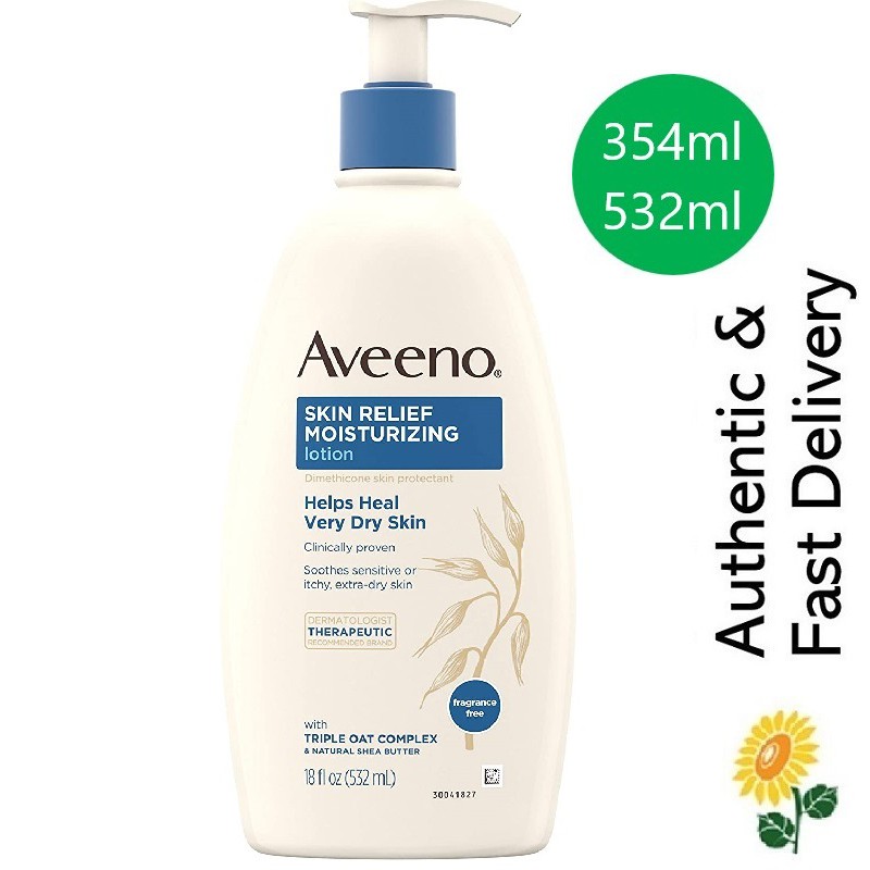 aveeno lotion skin relief