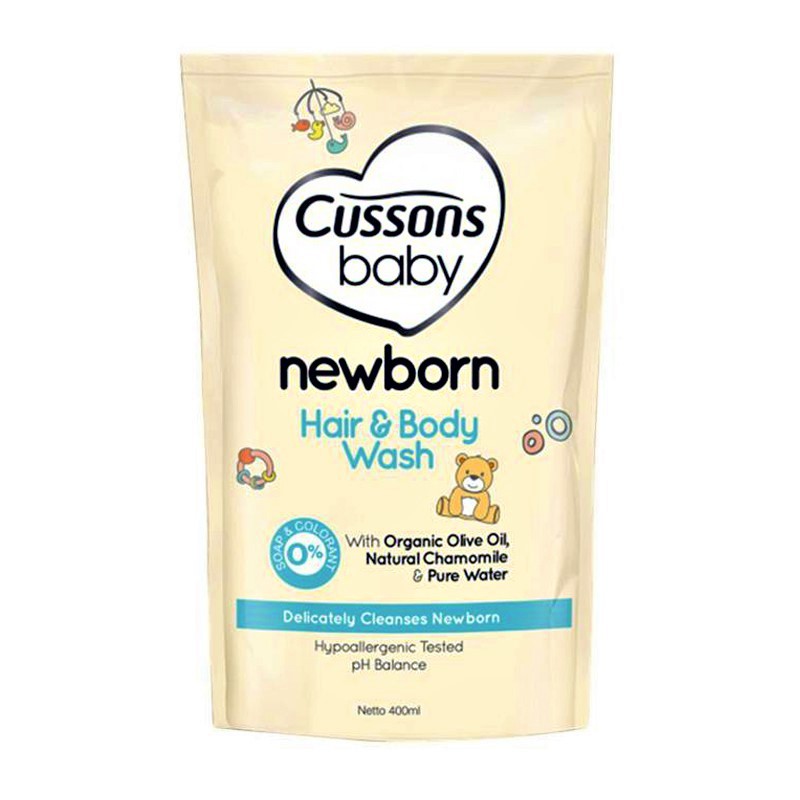 cusson baby newborn hair and body wash