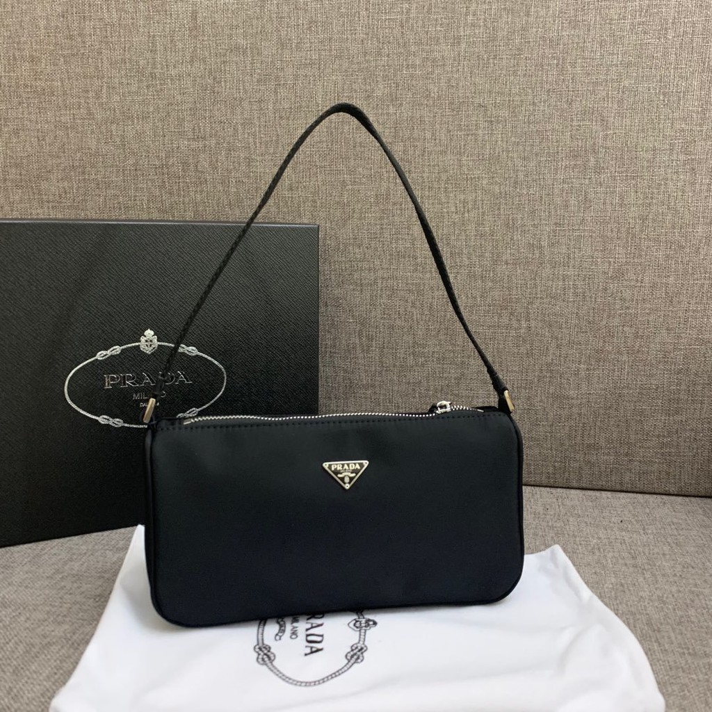 prada baguette bag nylon