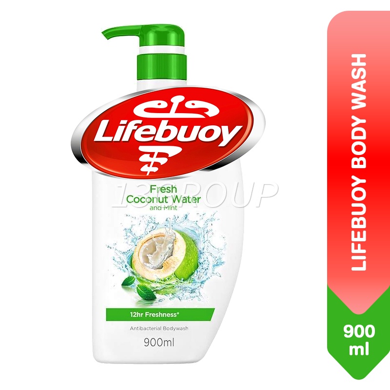 Lifebuoy Body Wash Fresh Coconut Water & Mint, 900ml Shopee Singapore