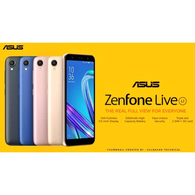 Asus Zenfone Live L1 100 Original Malaysia Shopee Singapore
