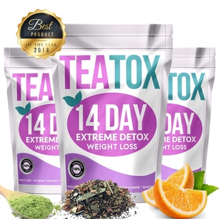 Teatox 28 Day Detox Extreme Weight Loss Diet Slimming Tea Burn Fat Tea