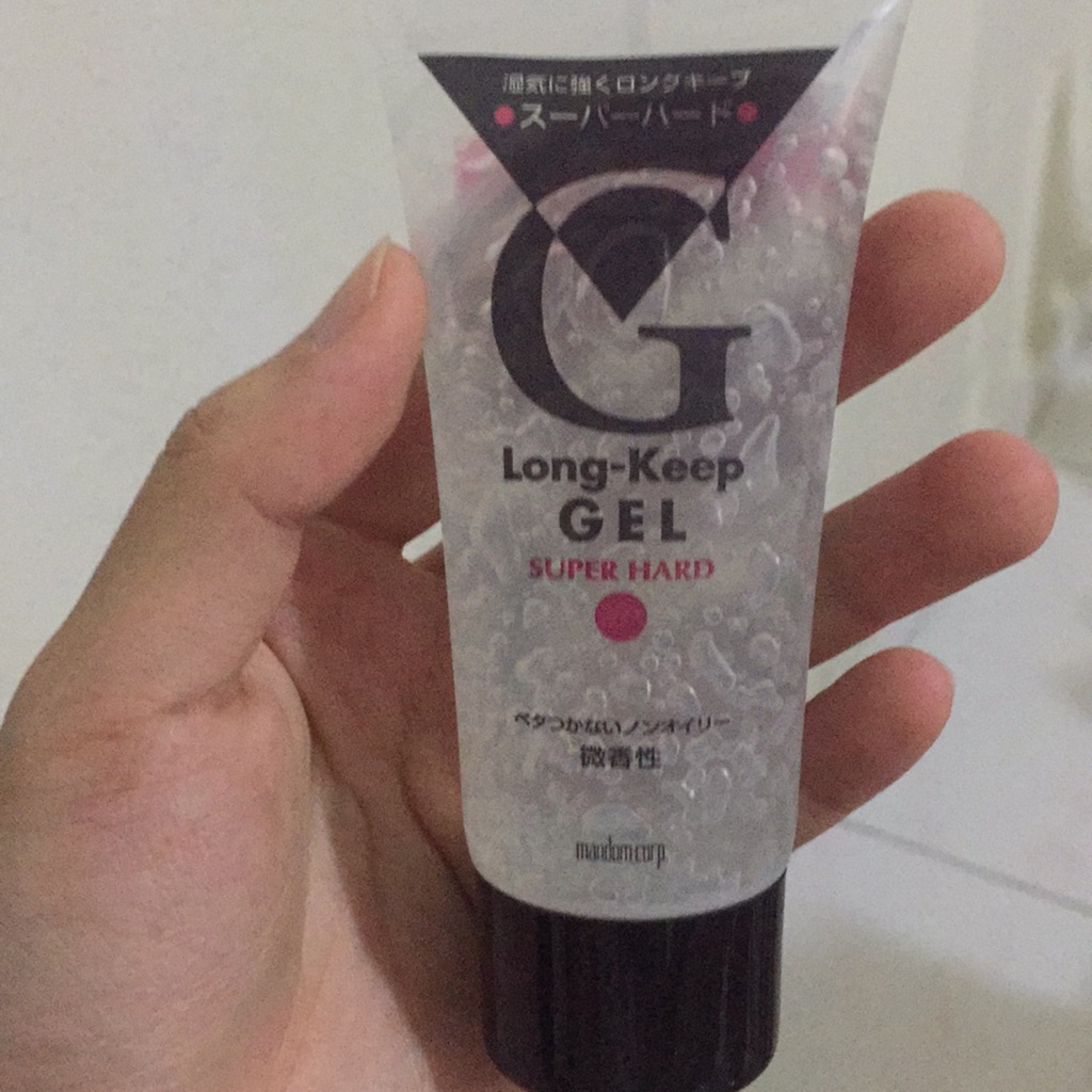 Gatsby Long Keep Super Hard Hair Gel Shopee Singapore