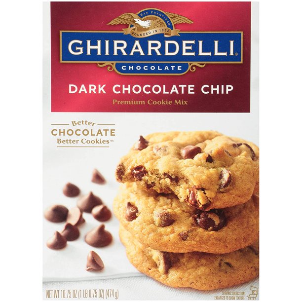 Ghirardelli Dark Chocolate Chip Cookie Mix 474g Shopee Singapore