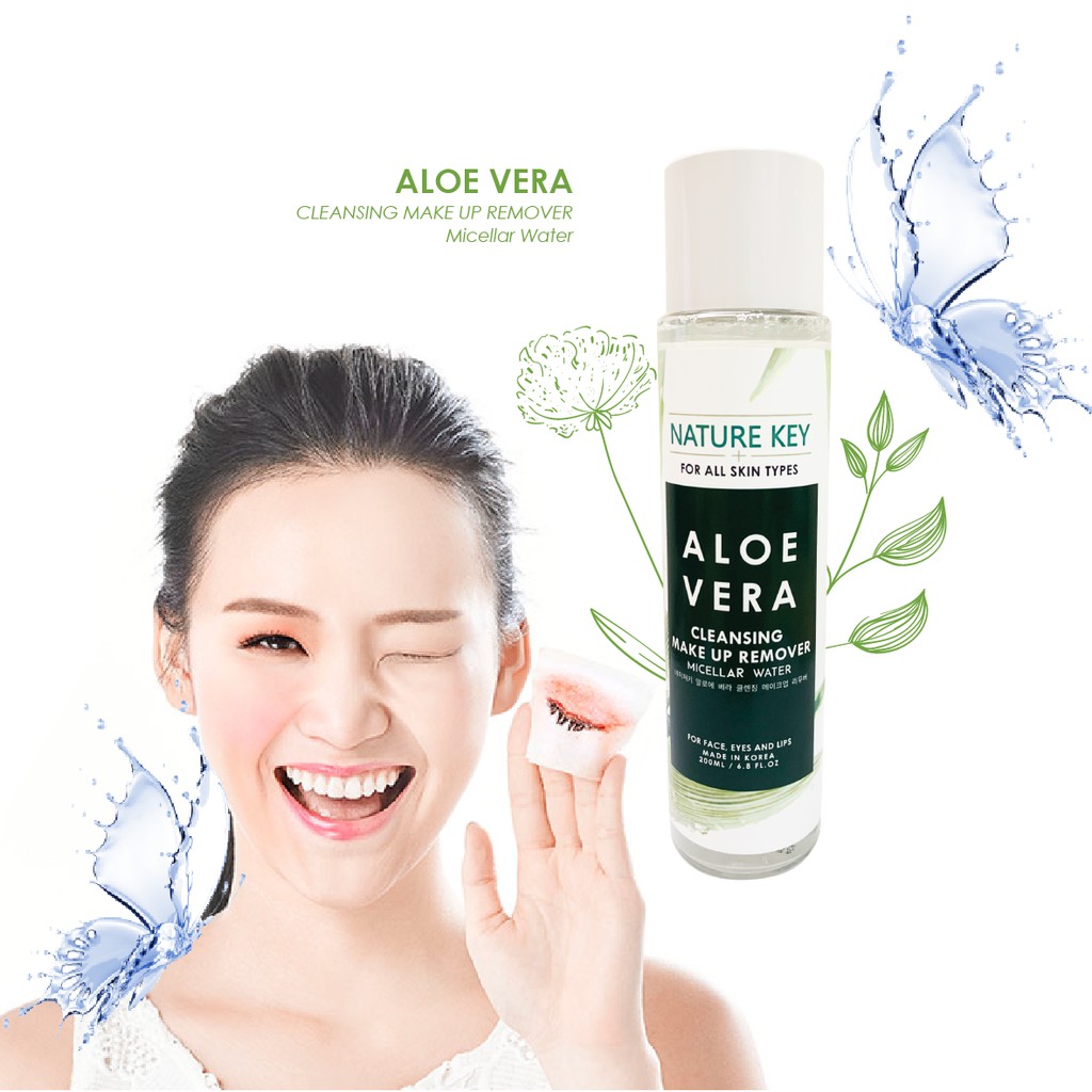 aloe vera makeup remover