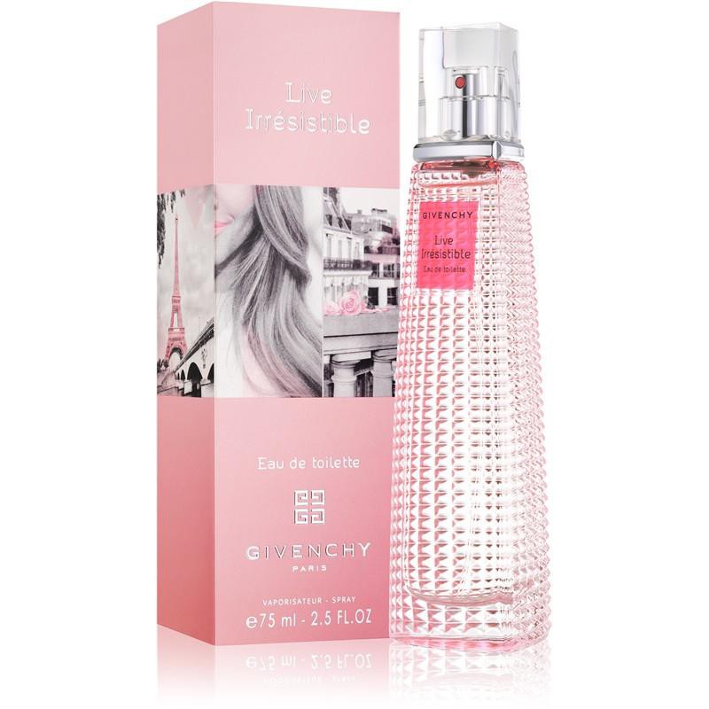 live irresistible eau de parfum 75 ml