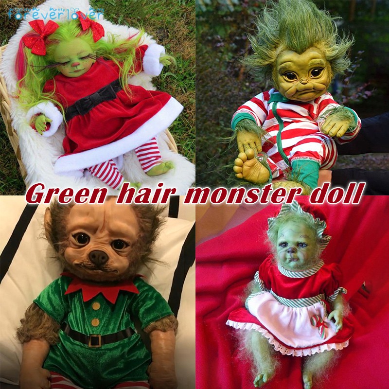grinch baby doll
