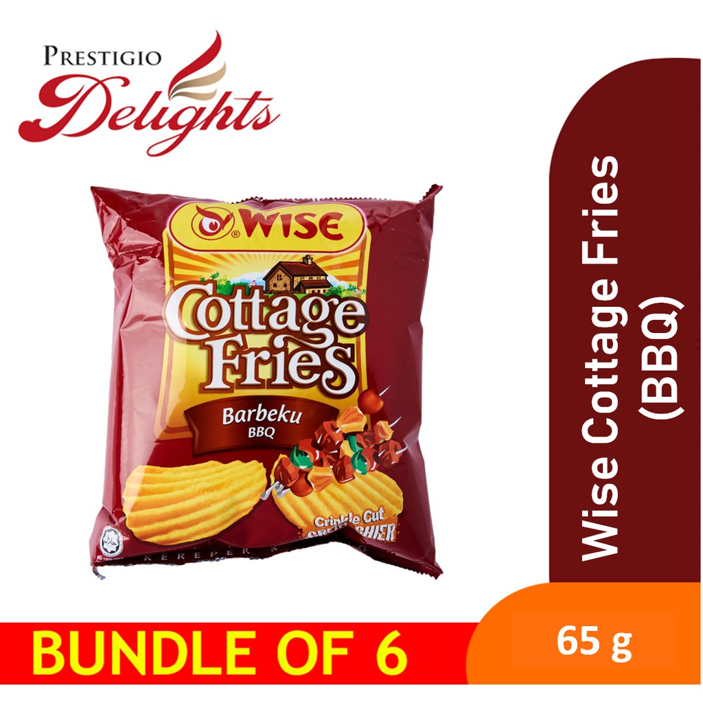 Wise Cottage Fries Bbq Bundle Of 6 Shopee Singapore