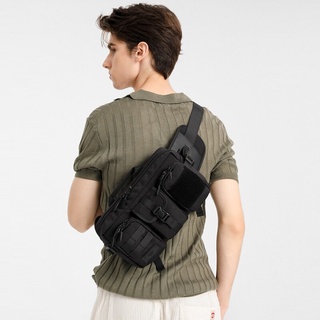 P&D Waist Bag Men Pouch Waistpack  Fashion Outdoor Chest Bags Male Water Resistant Belt Pack Crossbody Bag Large #8