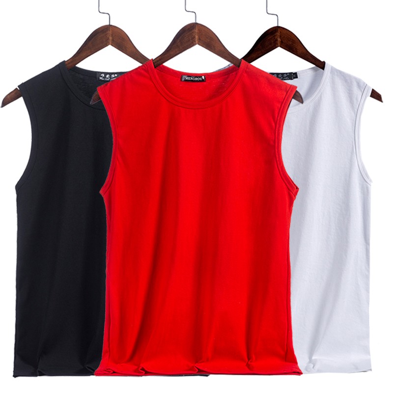 Men Cotton Singlets Sleeveless T Shirts Tank sz M to 5XL | Shopee Singapore