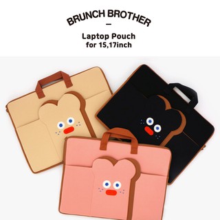 ROMANE Brunch Brother Notebook Pouch 15”and 17” -  compatible for macbook ipad air pro case casing pc bag storage bags organizer sleeve organiser