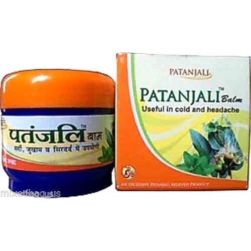 Patanjali Balm Ointment Ayurvedic HerbalFor Cold Headache Jointpain