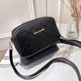Image of thu nhỏ Leather Sling Bag Women Fashion Shoulder Bag Simple Messenger Style Handbag Bag Lady R4K0 #6