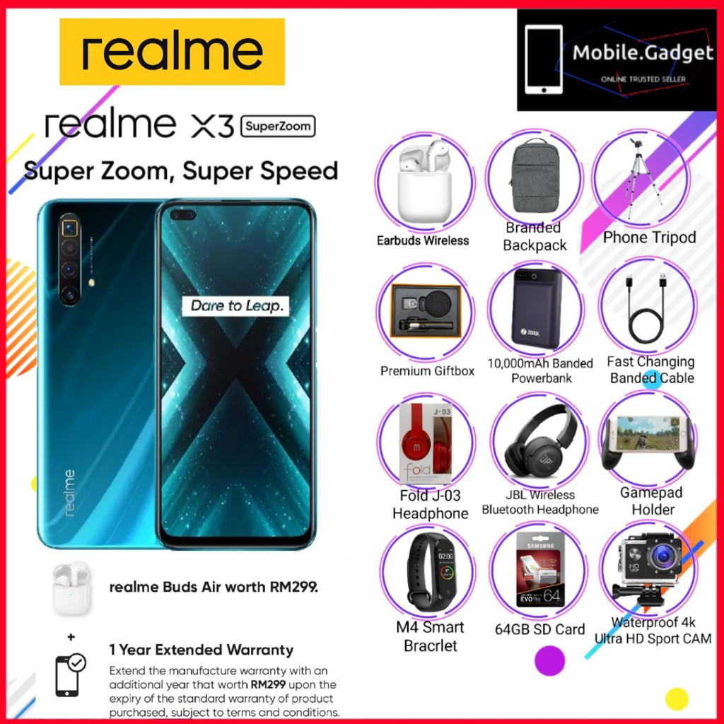 realme x3 sd card