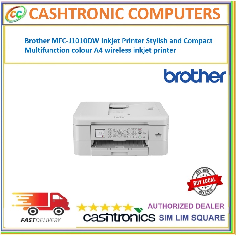 Brother MFCJ1010DW Inkjet Printer Stylish and Compact Multifunction