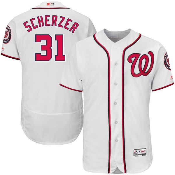 washington nationals grey jersey