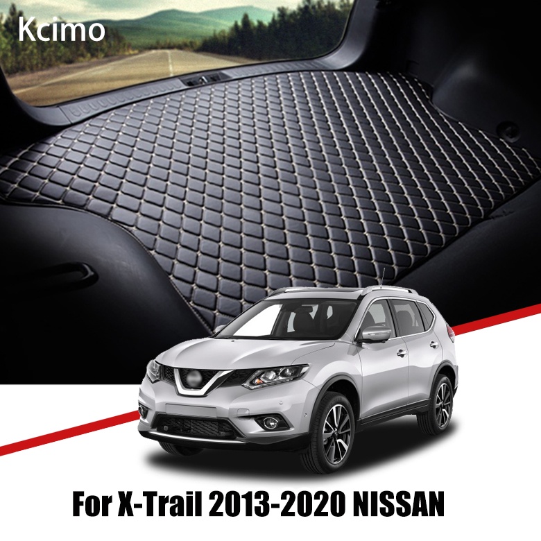 For Nissan X Trail T32 Xtrail 2013 2014 2015 2016 2017 2018 Leather Car Trunk Mat Carpet Rogue Tail Cargo Liner Shopee Singapore