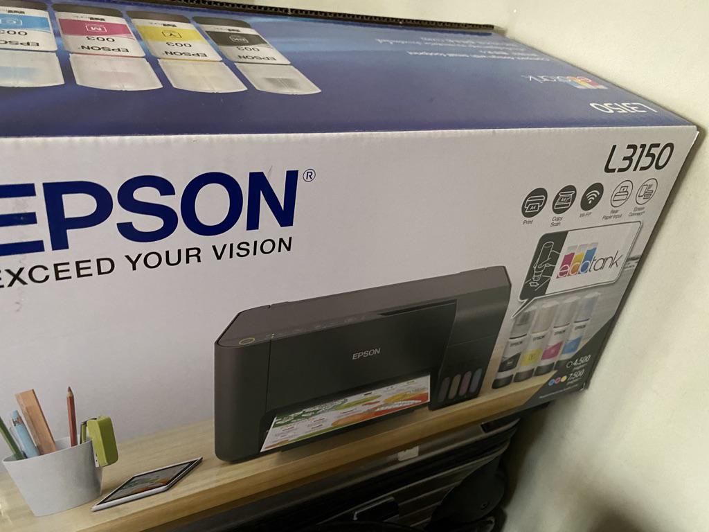 Epson EcoTank L3150 AllinOne Ink Tank Printer Print Scan Copy L 3150