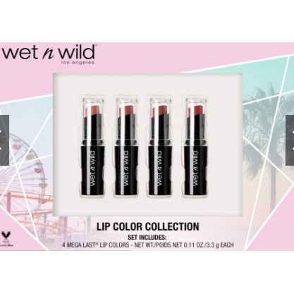 wet and wild lipstick set