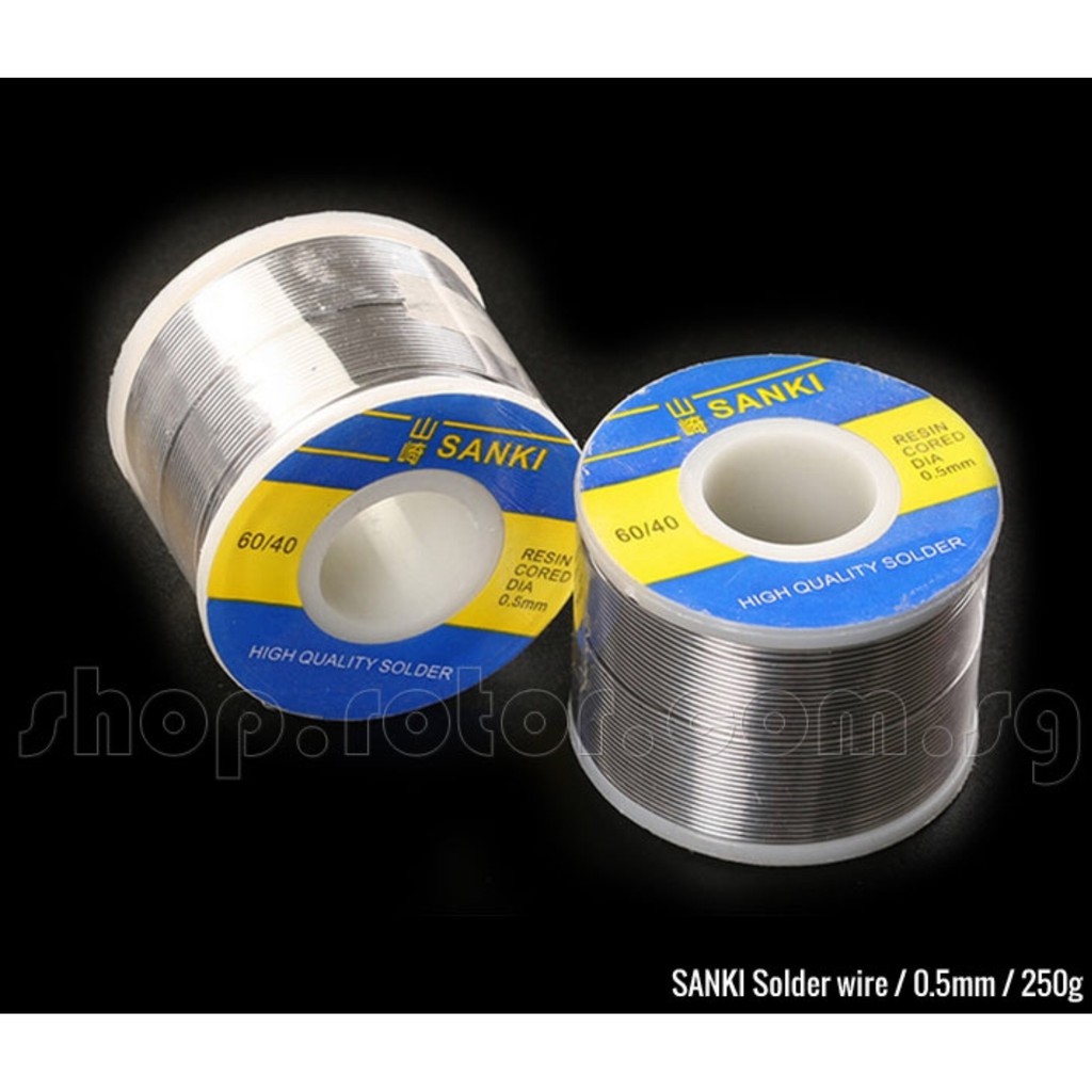 Japan Yamazaki SANKI High Quality Solder, Resin Cored Dia 0.5mm, 250g