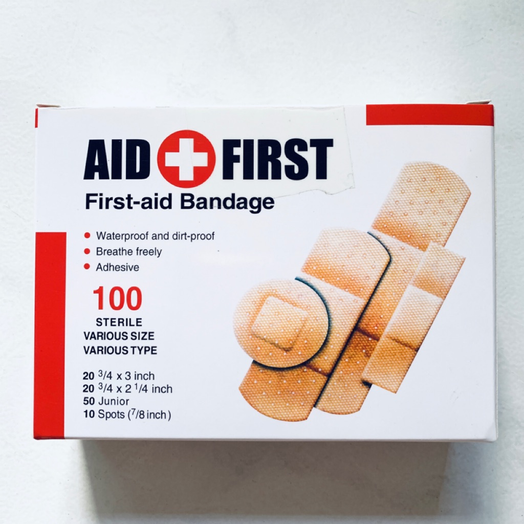100 Sterile Firstaid Plaster Shopee Singapore