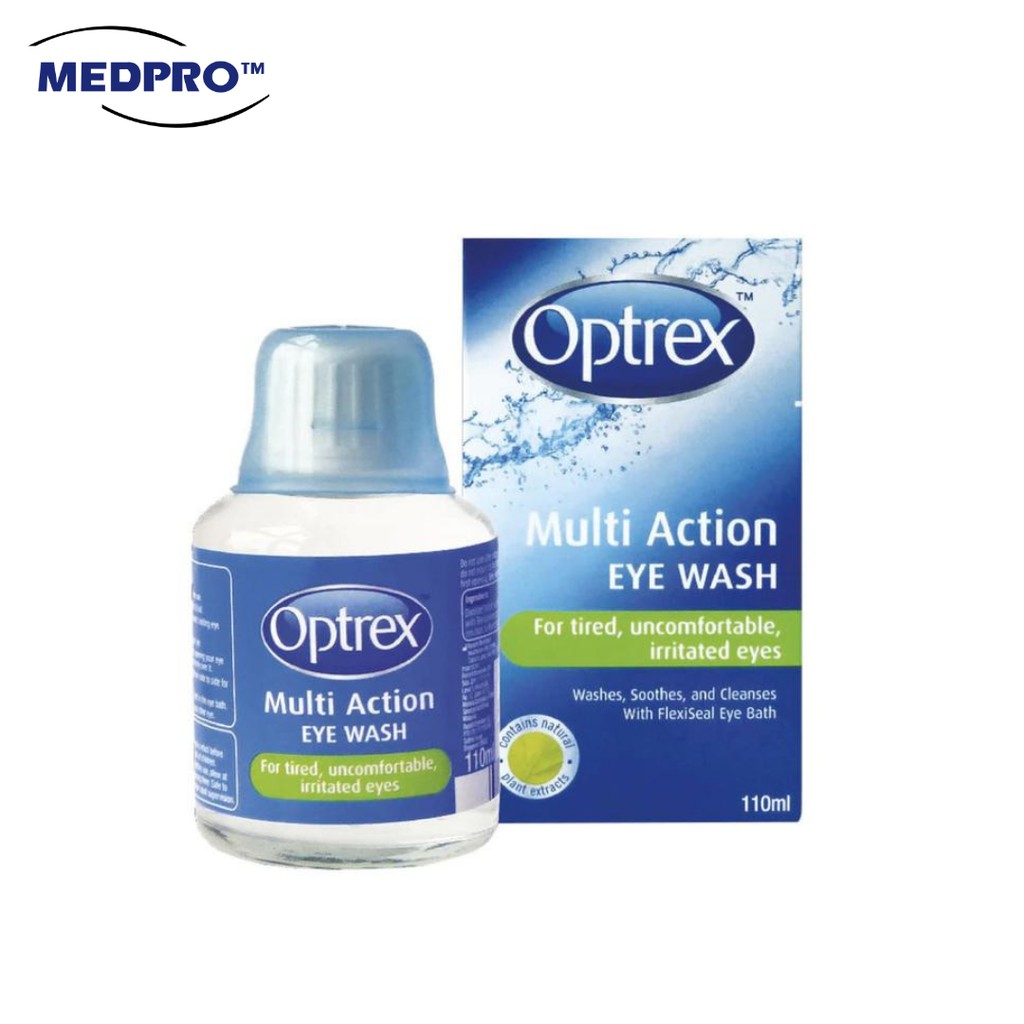 Optrex Multi Action Eye Wash 110ml MEDPRO MEDICAL SUPPLIES | Shopee ...