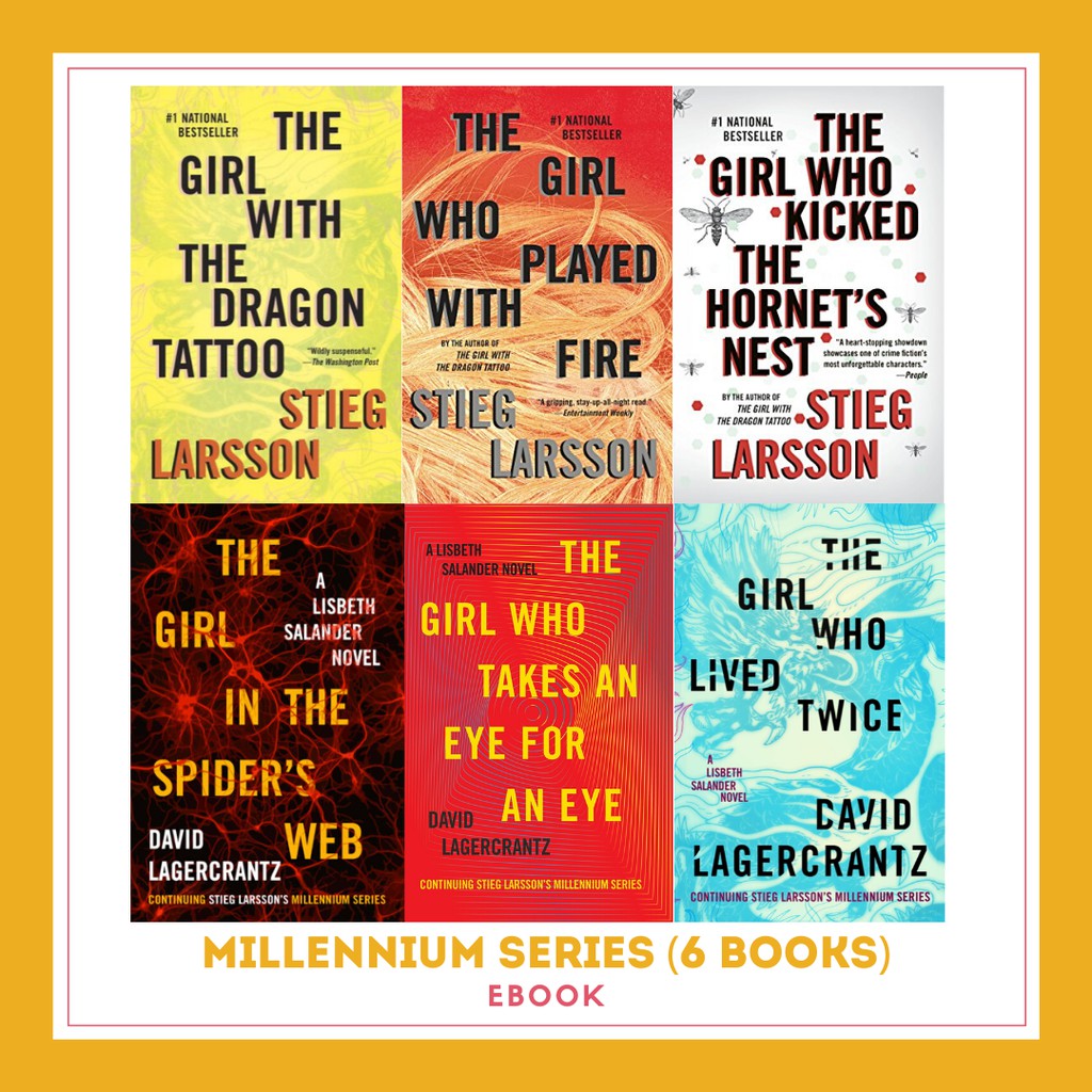 Stieg Larsson Millennium Trilogy Collection 4 Books Set By Stieg Larsson