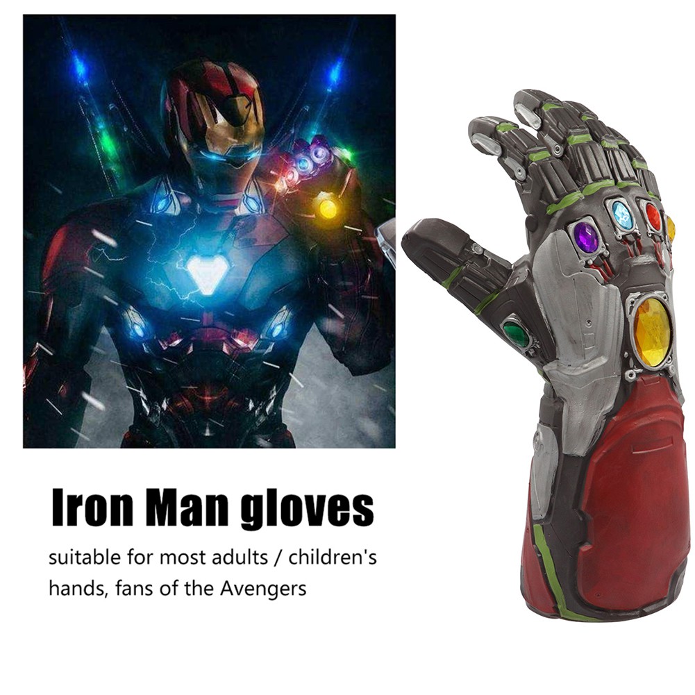 Endgame Infinity Gauntlet Roleplay Iron Man S Gloves Tony Stark Gloves Shopee Singapore