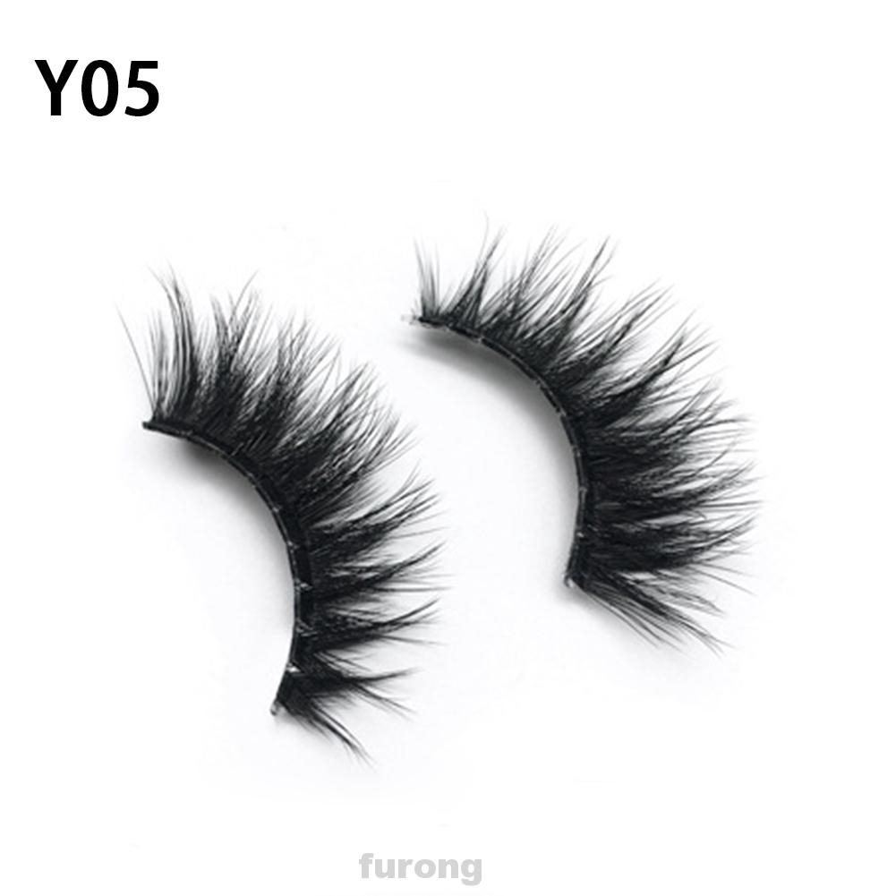 False Eyelash Synthetic Mink Hair Transparent Root Makeup Tool