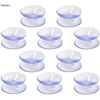 10pcs Suction Cups Wide Range Any Type Clear Plastic/Rubber Window Suckers 